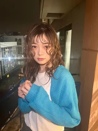 ヘアアレンジ ハイトーン/ カラー/めい🎀のヘアスタイル