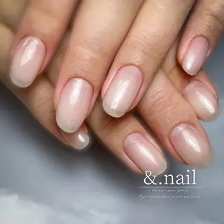 ネイル &.nail/ ニュアンス/持込み可のネイルデザイン