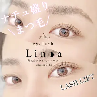 マツエク・マツパ 恵比寿Linoa☪ 💆‍♀ISONO のマツエク・マツパデザイン