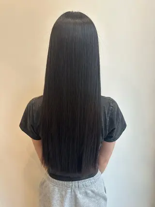 ロング パーマ 西村 奈桜のヘアスタイル