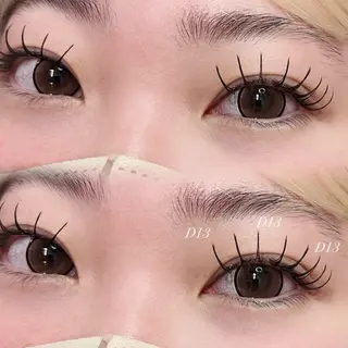 マツエク・マツパ ♡fein. beauty♡のマツエク・マツパデザイン