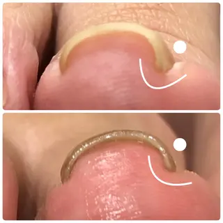 ネイル 自爪育成ネイルケア Lena  nailのネイルデザイン