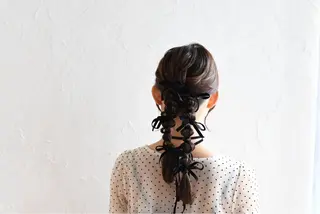ヘアアレンジ 誰もが憧れる艶髪✨ /アレンジヘア🎀のヘアスタイル