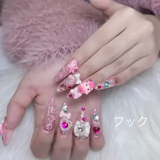 ネイル princess スカルプ専門店のネイルデザイン