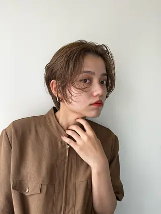 ショート 船橋カットパーマ mikuのヘアスタイル