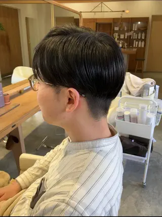 ショート メンズ 佐藤 悠生 メンズパーマ.カットのヘアスタイル