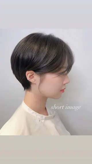 ショート ♡レイヤーボブ パーマ/うらら♡のヘアスタイル