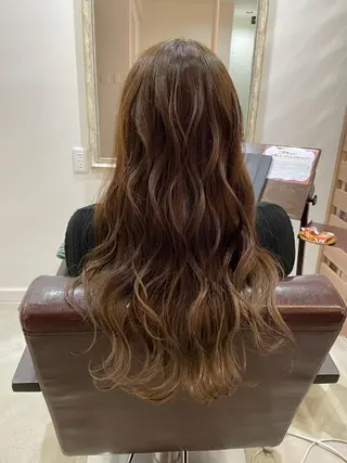 ロング カラー miho 🌼🌼🌼のヘアスタイル