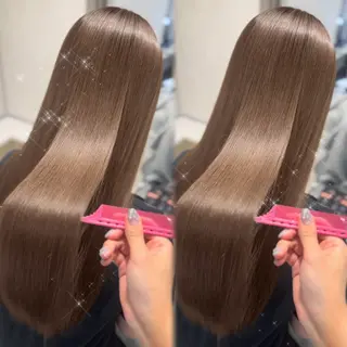 ロング レイヤー/ハイトーン 🤍reina🤍のヘアスタイル