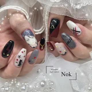 ネイル 池袋痛ネイル Nok. 渡辺のネイルデザイン