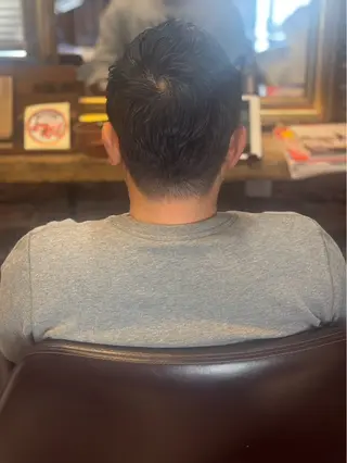 ショート メンズ クーペアセック 神田のヘアスタイル