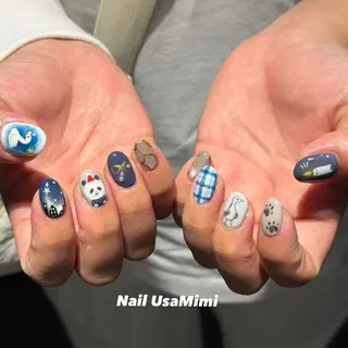 ネイル 本町ネイルNail UsaMimiのネイルデザイン
