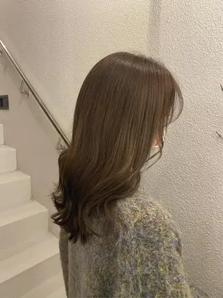 セミロング 小顔カット 🌿リョウカのヘアスタイル