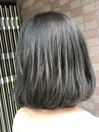 ミディアム 縮毛矯正の達人 ☆ 松本のヘアスタイル