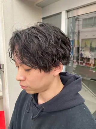 パーマ メンズ メンズサロンLOSS /rintaroのヘアスタイル