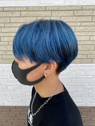 ショート カラー メンズ特化/竹の塚 オザキ コウセイのヘアスタイル