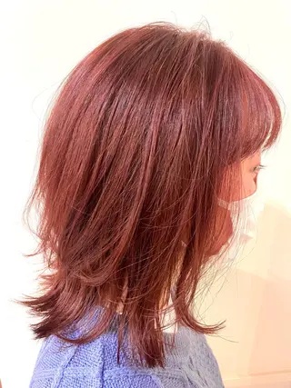 ミディアム カラー 《インナーカラー》 YAMADAのヘアスタイル