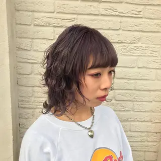 ミディアム 福原 優介のヘアスタイル