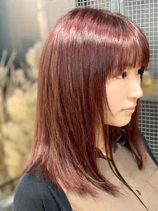 カラー 盛田 修将のヘアスタイル