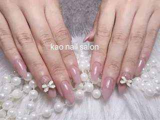 ネイル kao nail マグネット/長さだしのネイルデザイン