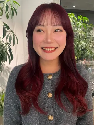 ロング カラー Nico☺︎🎀YU ボブ/カットのヘアスタイル