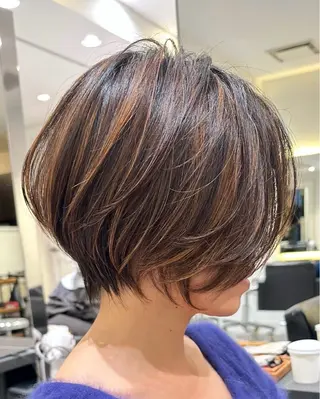 ショート ショート特化／銀座／ 冨田 湖翠のヘアスタイル