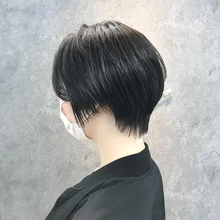 ショート 所渉/韓国レイヤー /ウルフカットのヘアスタイル