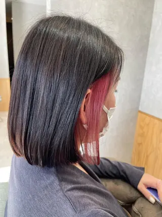 カラー 三林 紘土のヘアスタイル