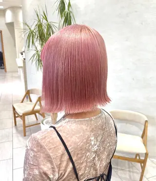ミディアム カラー YUI𓍯エクステ /ニュアンスカラーのヘアスタイル