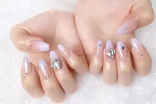 ネイル ロングネイル長さ出し 専門Spade Qのネイルデザイン