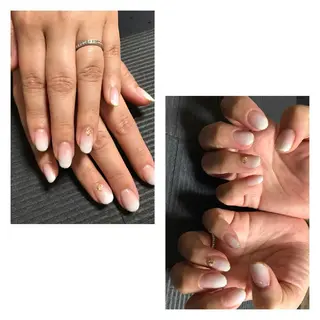 ネイル モチの良さ◉ フィルインネイル♡のネイルデザイン