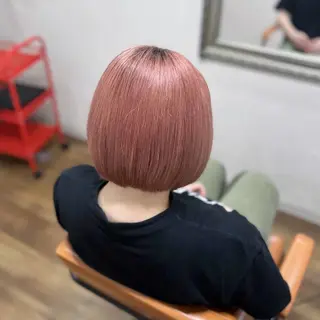カラー ヘアアレンジ ショートカットモデル 募集💜SHIN💜のヘアスタイル