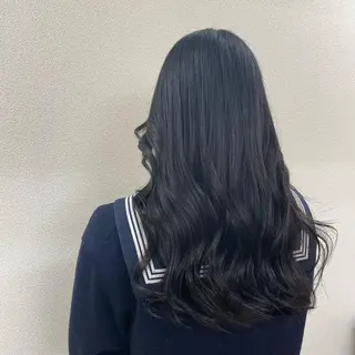 ロング もりたみかこ 美容師お休み中のヘアスタイル