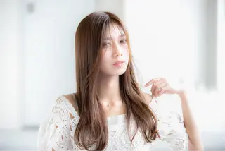 ロング カラー パーマ ヘアアレンジ 美艶カラー 髪質改善 似合わせカット 銀座のヘアスタイル