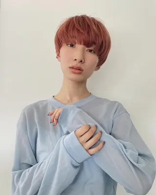 ショート カラー 佐伯 和佳のヘアスタイル