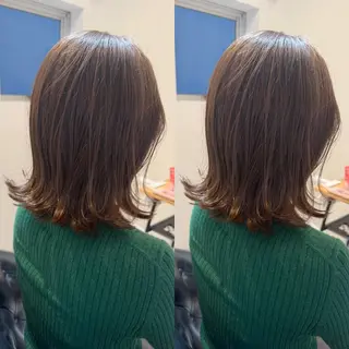 ミディアム 川崎　レイヤーカット /江口真正のヘアスタイル