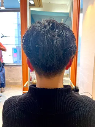 ショート パーマ うしだ かおるのヘアスタイル