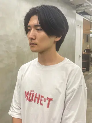 メンズ メンズカット パーマ[佐橋]のヘアスタイル