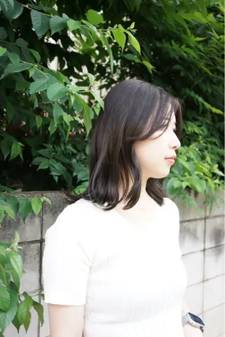 ミディアム 愛心manami HOPEのヘアスタイル