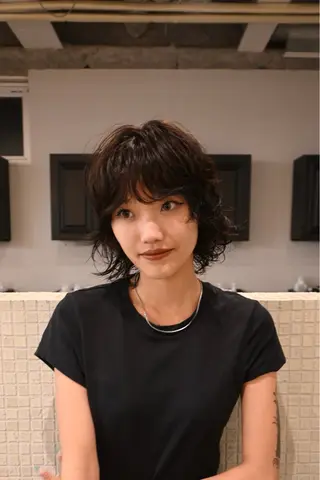 ミディアム 松井 涼馬のヘアスタイル
