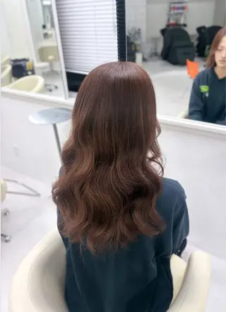 セミロング 💋ブリーチモデル 募集💋suzuneのヘアスタイル
