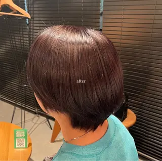 ショート カラー rin 🖤〈大宮〉のヘアスタイル