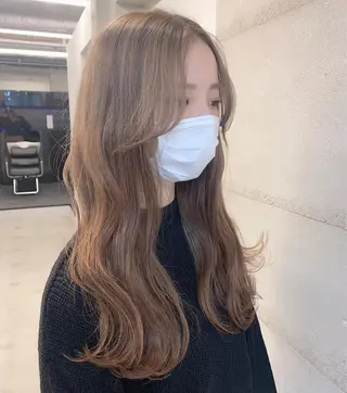 ロング カラー 透明感カラー✂︎ /縮毛矯正/YUKAのヘアスタイル