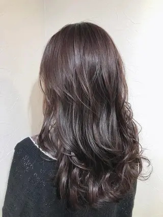 セミロング カラー 浦山 和之のヘアスタイル