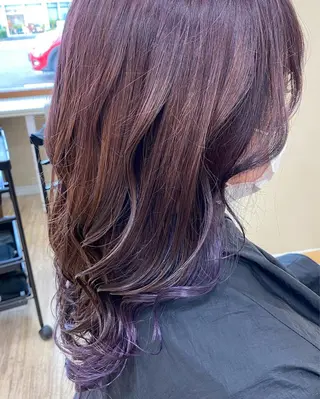カラー SALOWIN栄 高須大貴のヘアスタイル