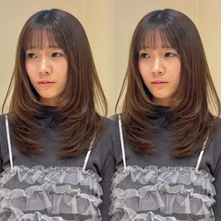 ロング PROGRESS☆ Hoshina*のヘアスタイル