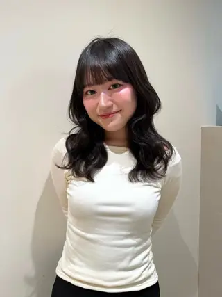ヘアアレンジ 田中 夏妃のヘアスタイル