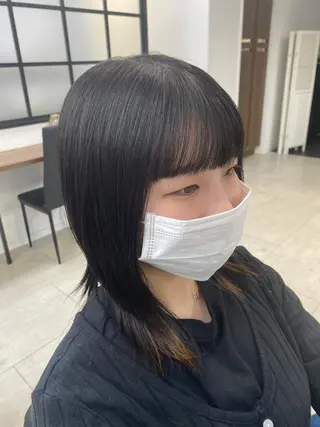 ミディアム 月野涼風 /レイヤーカットのヘアスタイル