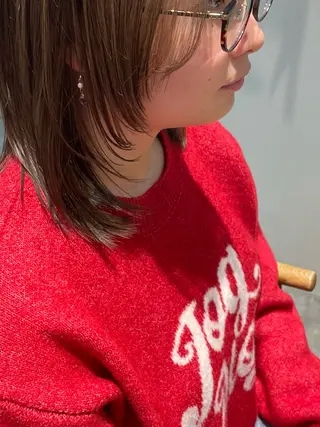 ミディアム mizu🐾 hair braceのヘアスタイル