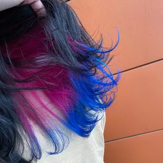 ロング カラー 井手 孔介のヘアスタイル